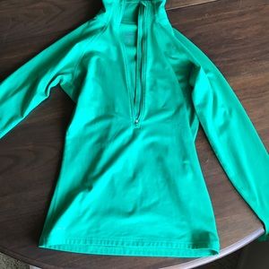 Nike pro dri-fit green pullover